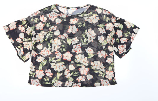 Lottie Womens Multicoloured Floral  Basic Blouse Size 16