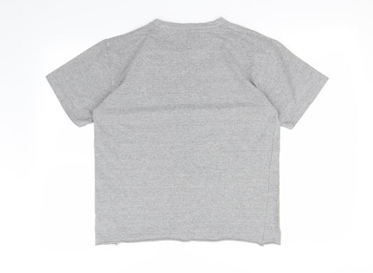 Topshop Womens Grey   Basic T-Shirt Size 8