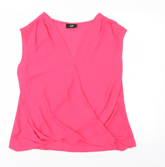 Wallis Womens Pink   Basic Blouse Size S