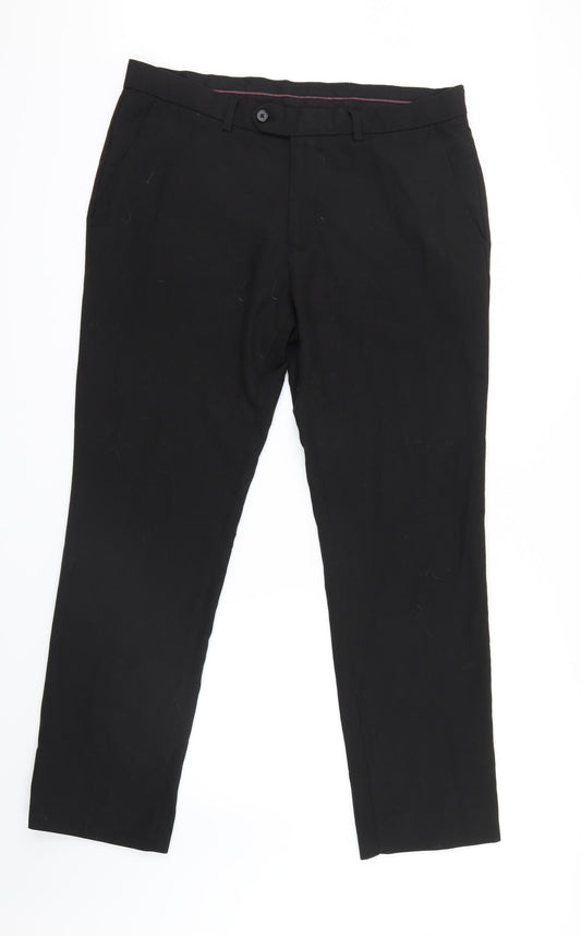 NEXT Womens Black   Trousers  Size 34 in L29 in
