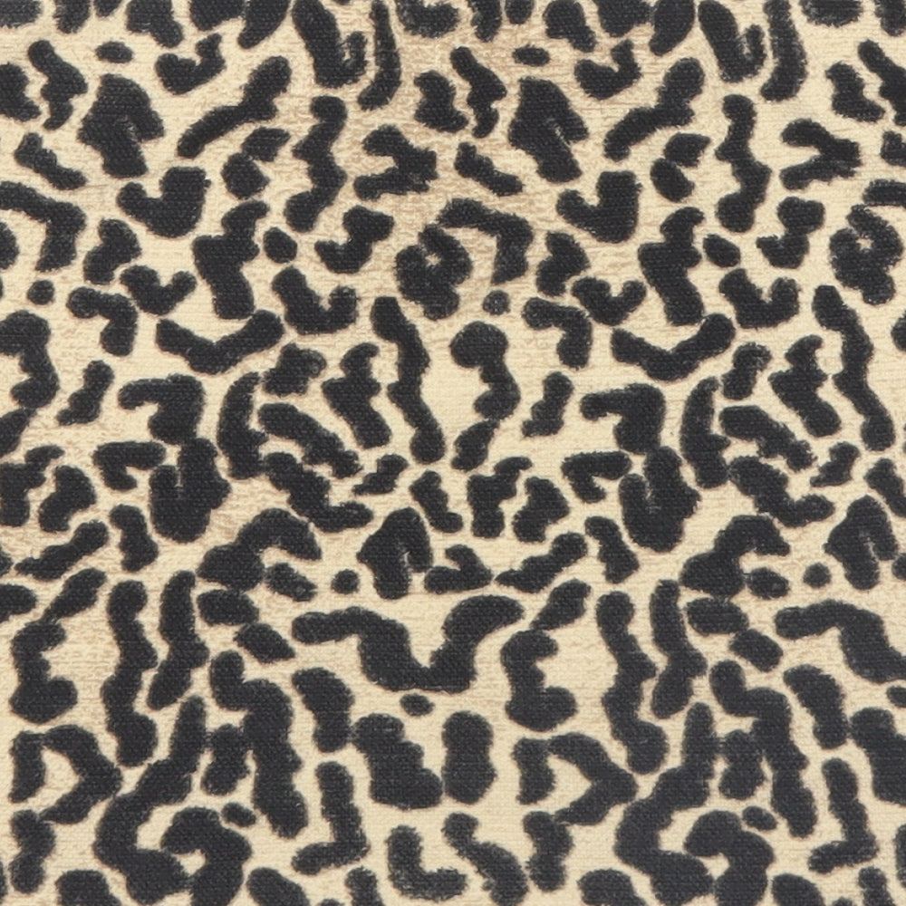 Zara  Womens Black Animal Print  Straight & Pencil Skirt Size 27 in  - Leopard Print