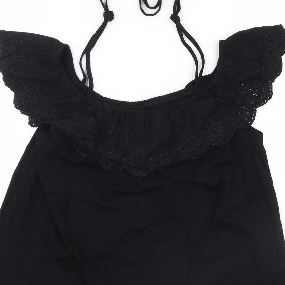 redherring Womens Black   Basic T-Shirt Size 12