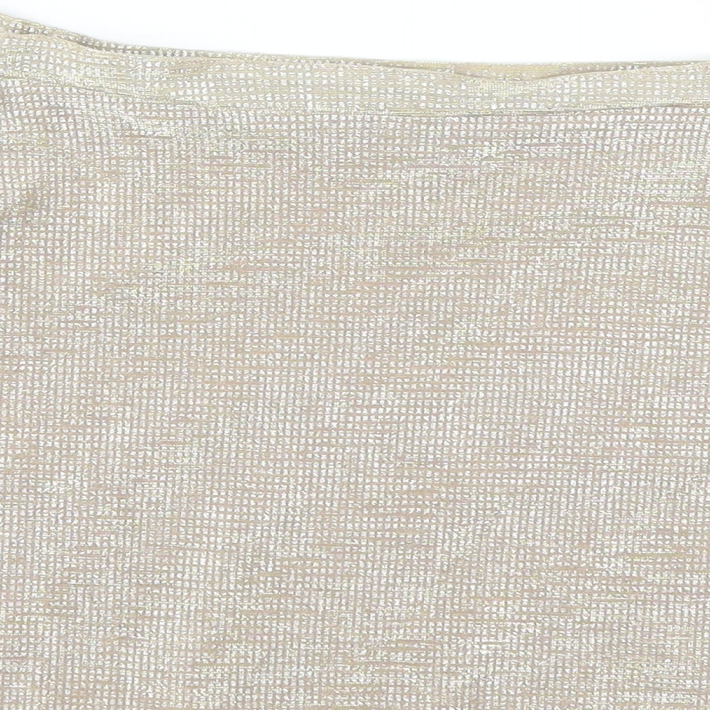 New Look Girls Gold   Basic Blouse Size 12 Years