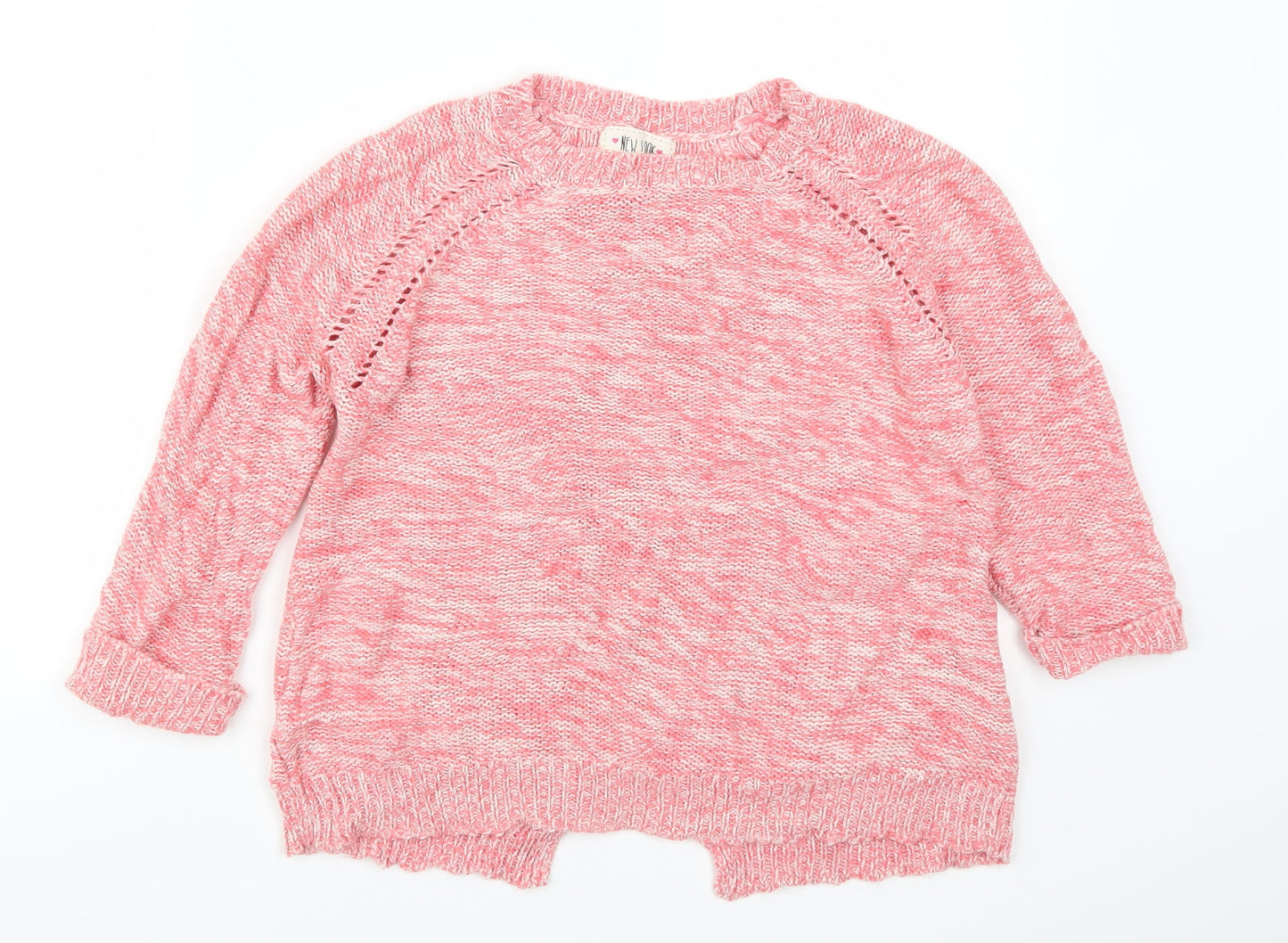 New Look Womens Pink   Pullover Jumper Size 12