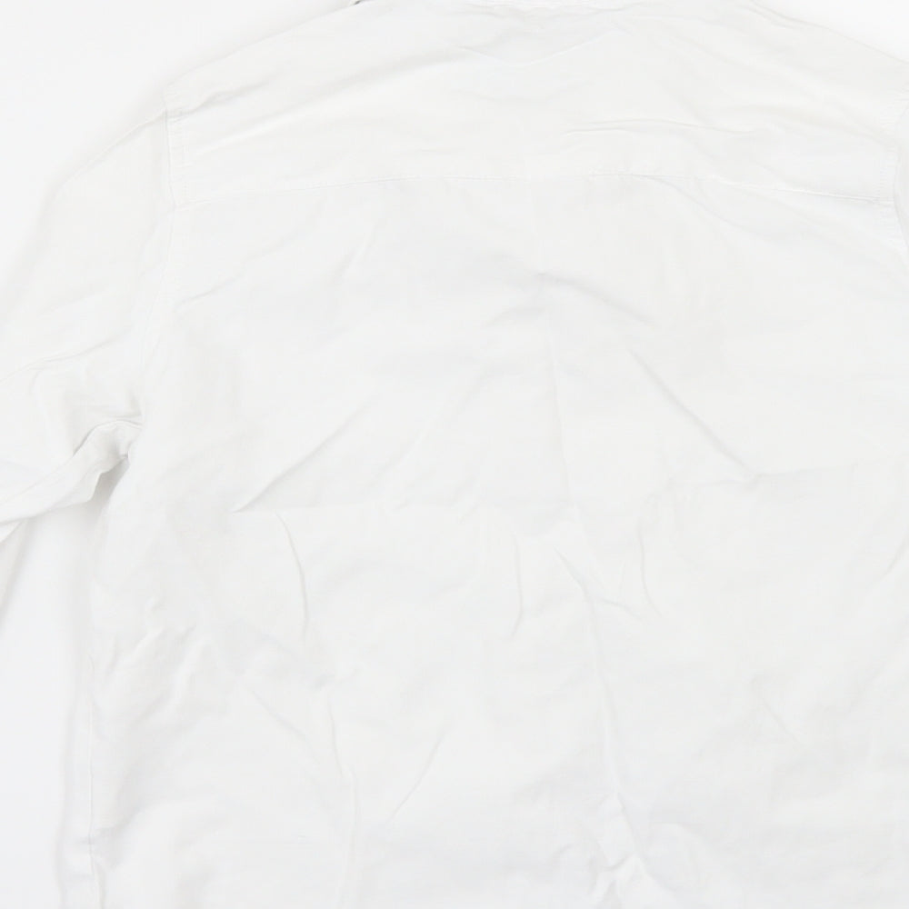 Primark Boys White   Basic Button-Up Size 9-10 Years