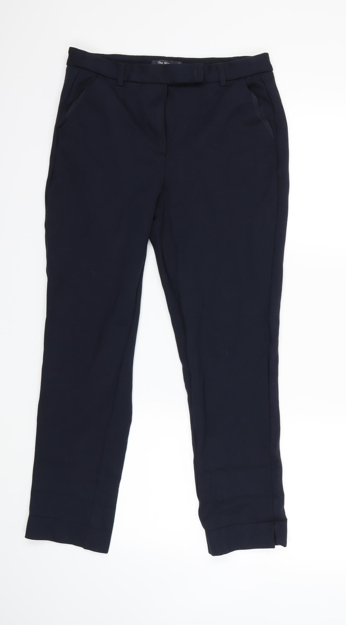 Marks and Spencer Womens Blue   Trousers  Size 10 L25 in