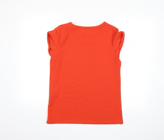 Warehouse Womens Orange   Basic Tank Size 8