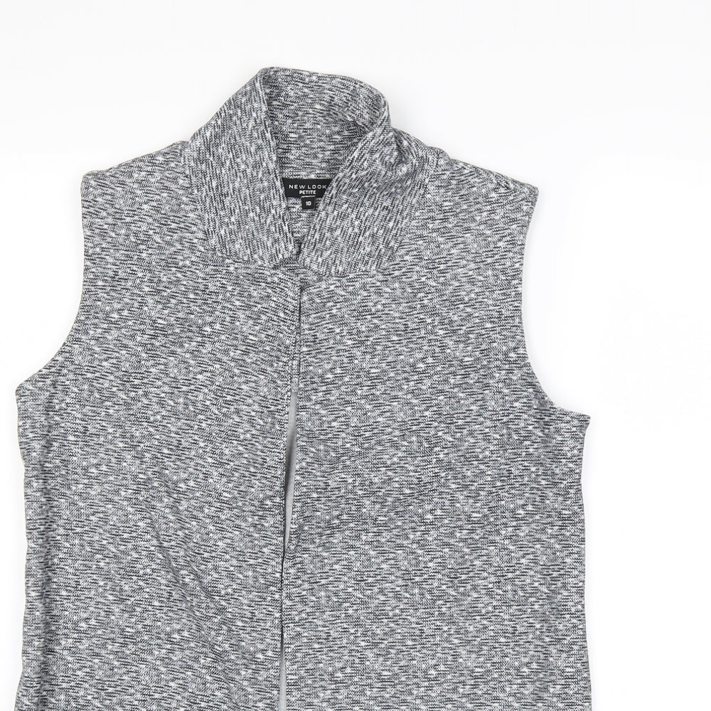 New Look Womens Grey   Jacket Waistcoat Size 10