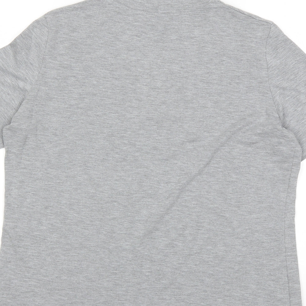 Dorothy Perkins Womens Grey   Basic T-Shirt Size 14