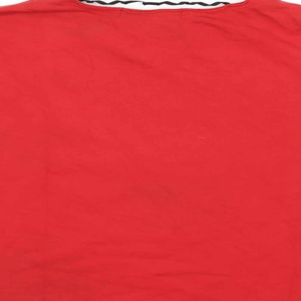 MANILLA Womens Red   Pullover Sweatshirt Size M