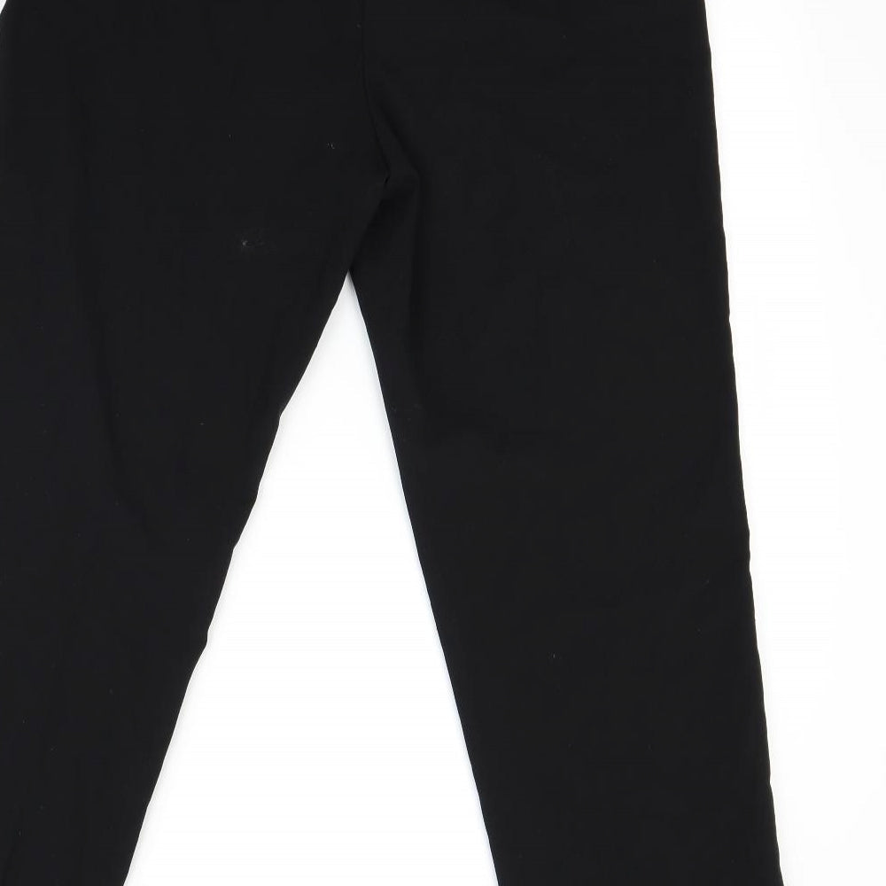 Marks and Spencer Womens Black   Trousers  Size 14 L26 in