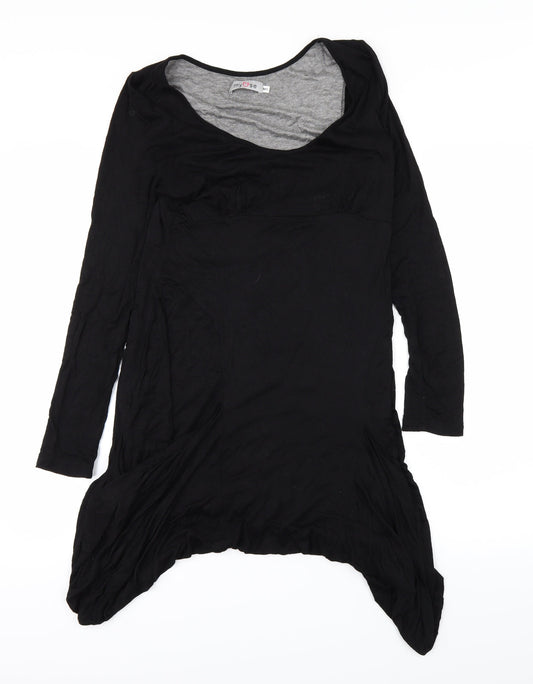 Myself Womens Black   A-Line  Size M