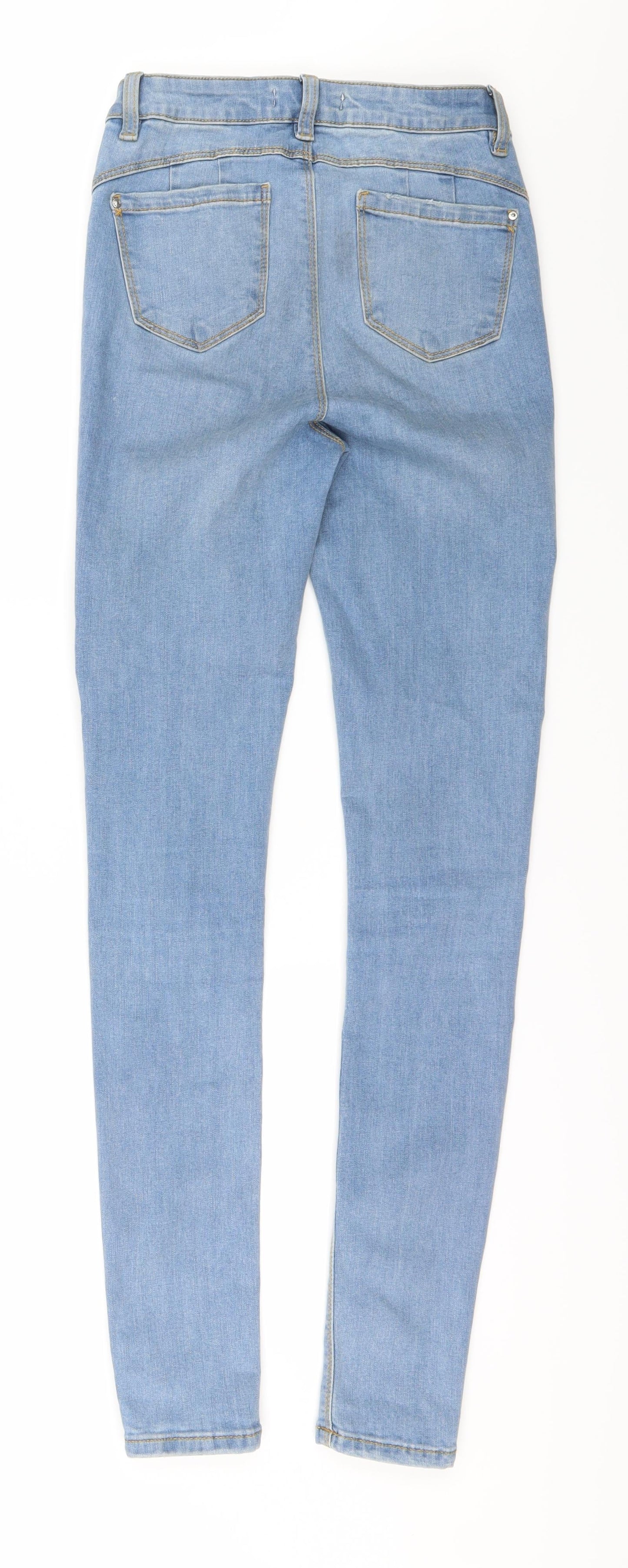DenimCo Womens Blue   Skinny Jeans Size 8 L29 in