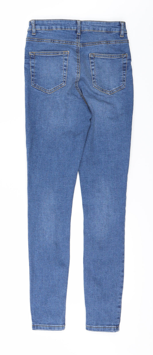 DenimCo Womens Blue   Straight Jeans Size 8 L28 in