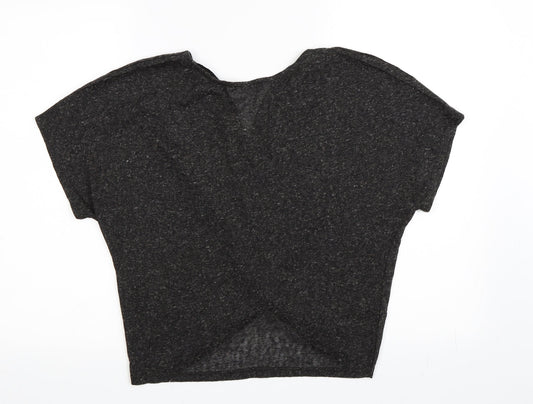 RESERVED Womens Grey   Basic T-Shirt Size S