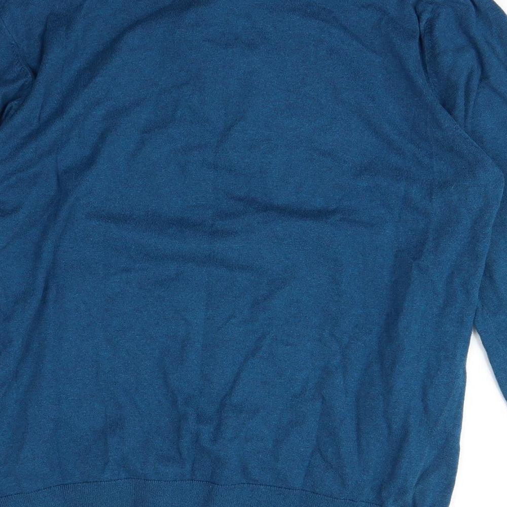 Next  Mens Blue   Pullover Sweatshirt Size L
