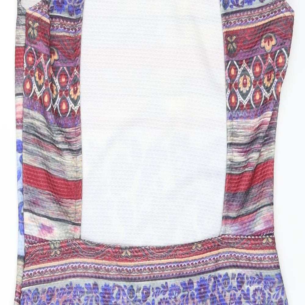 Kiah Womens Multicoloured Floral  Bodycon  Size 12