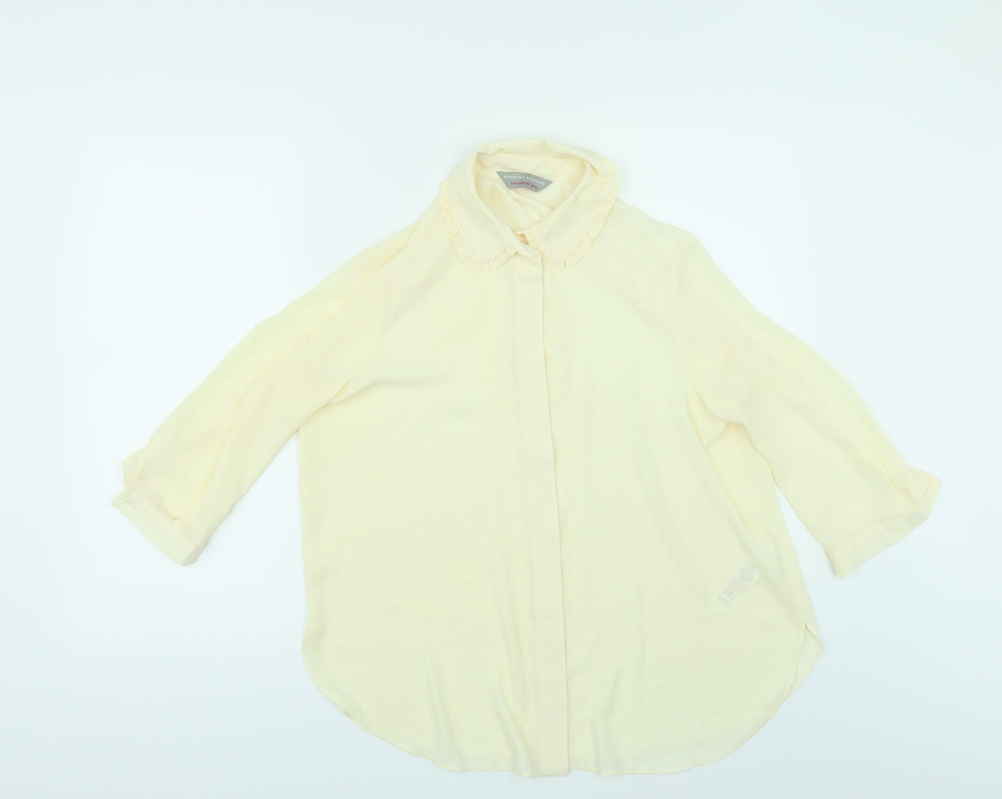 Dorothy Perkins Womens Ivory   Tunic Blouse Size 12