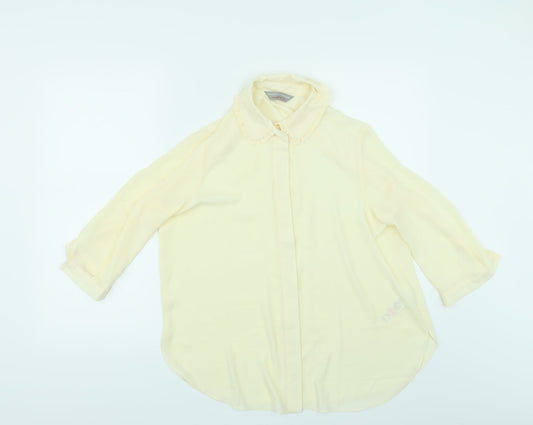 Dorothy Perkins Womens Ivory   Tunic Blouse Size 12