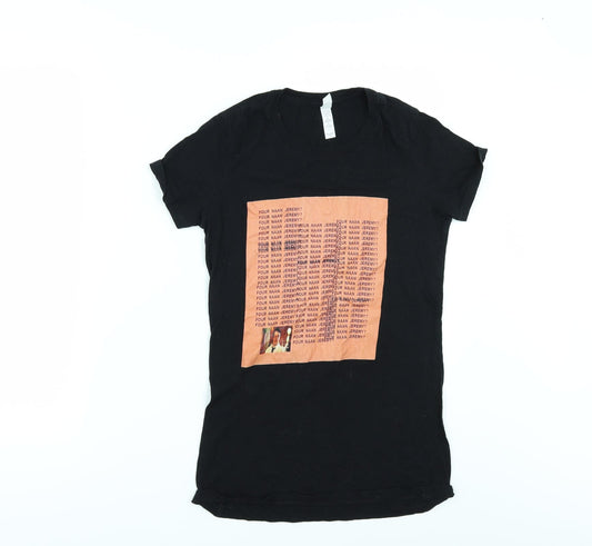Bella Womens Black   Basic T-Shirt Size S