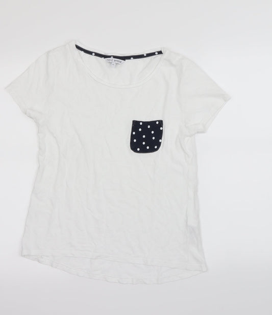 NEXT Womens White   Basic T-Shirt Size XS