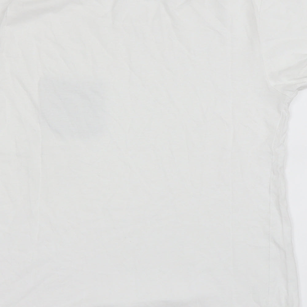 NEXT Womens White   Basic T-Shirt Size XS
