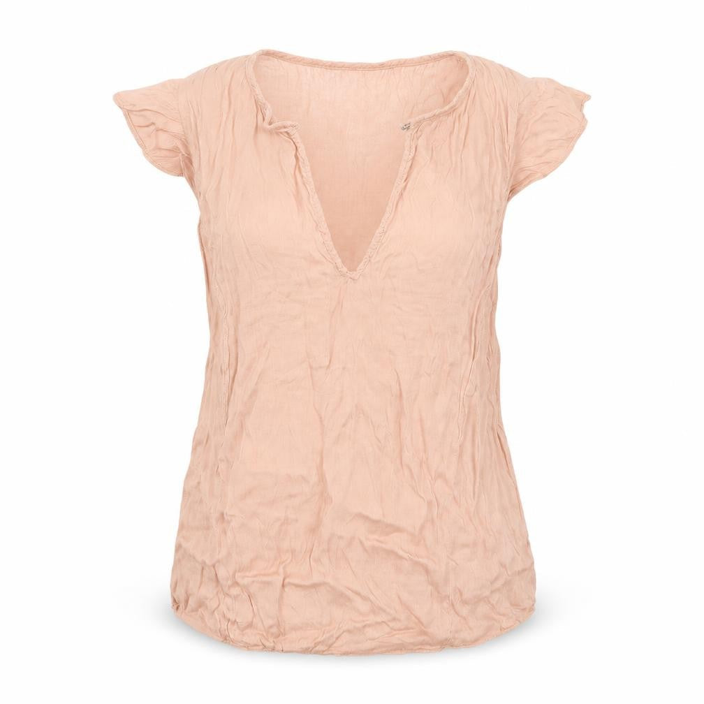 H&M Womens Pink   Basic Blouse Size 6