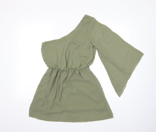 Paprika Womens Green   Shift  Size 8