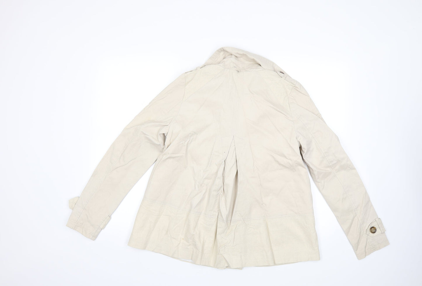 NEXT Womens White   Jacket Coat Size 10