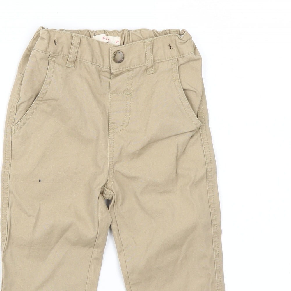 Fox Boys Beige   Bloomer Trousers Size 2 Years