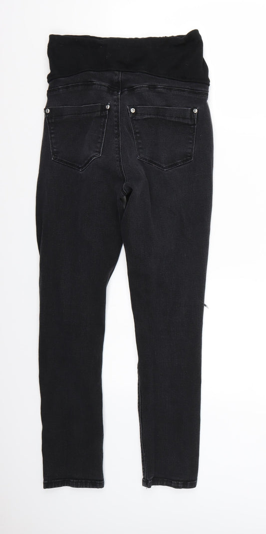 Boohoo Womens Black   Skinny Jeans Size 12 L26 in