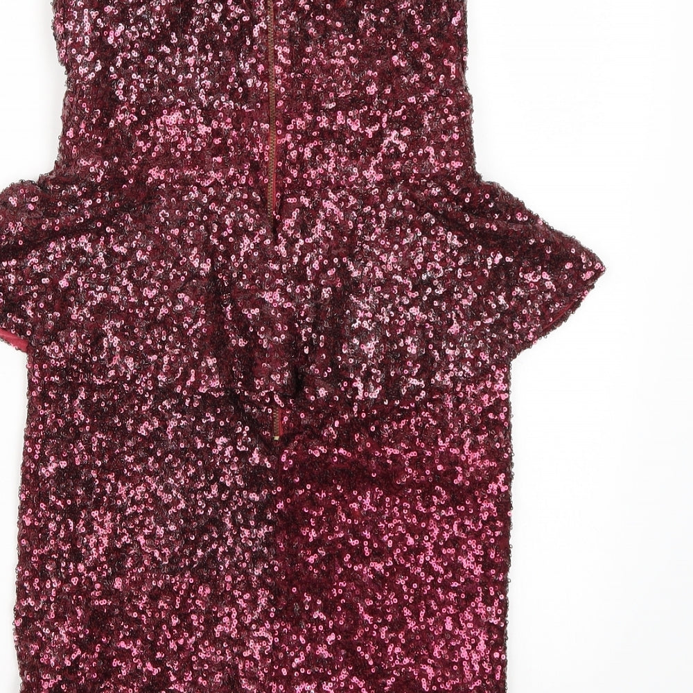 Mismo Womens Purple   A-Line  Size 8