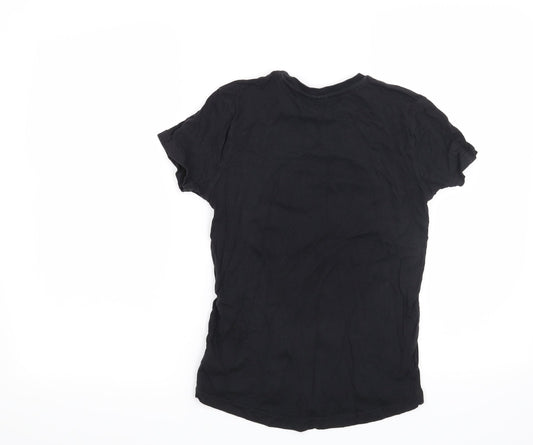 Rebel Boys Black   Basic T-Shirt Size 9-10 Years  - Star Wars
