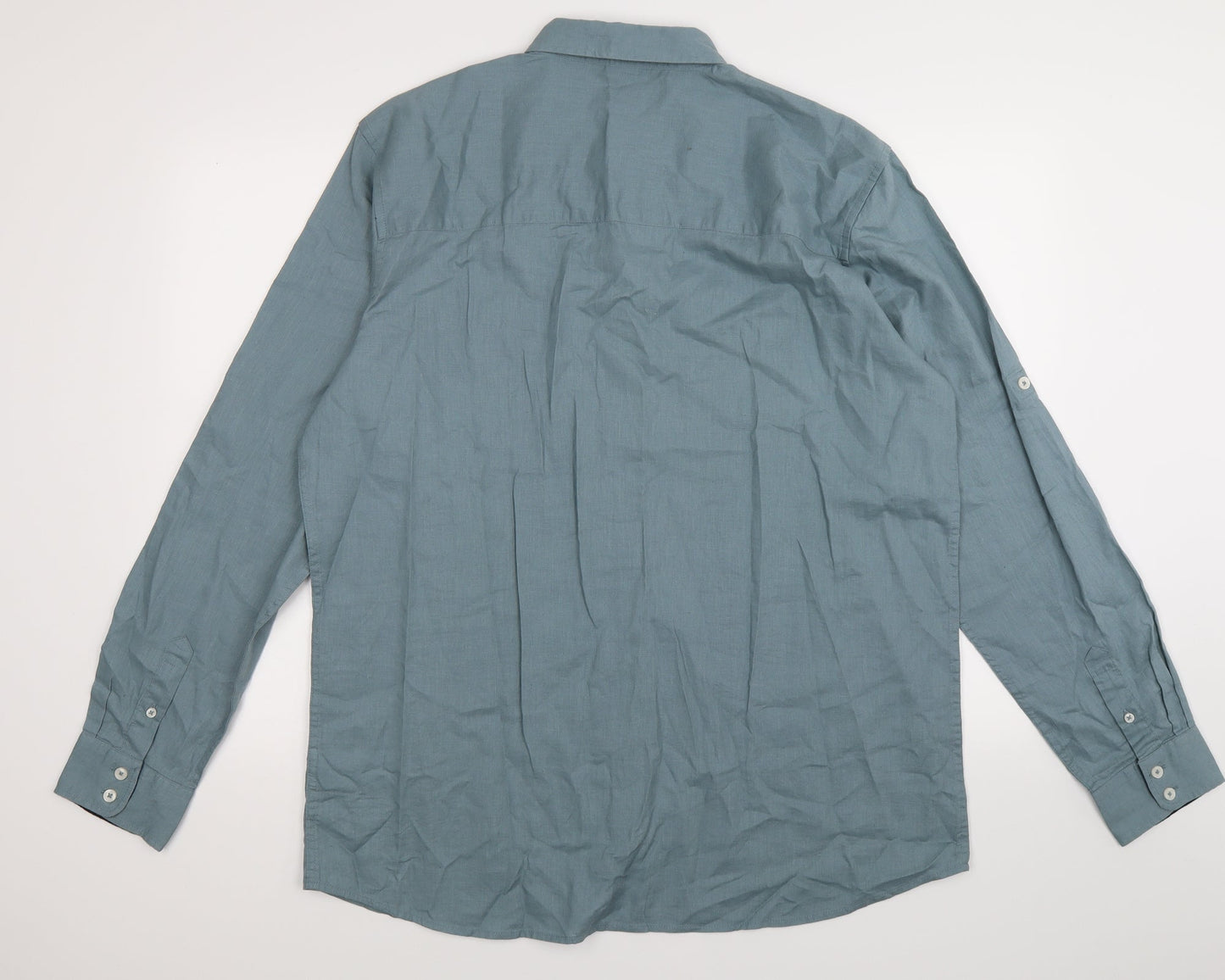 Livergy Mens Blue    Button-Up Size XL