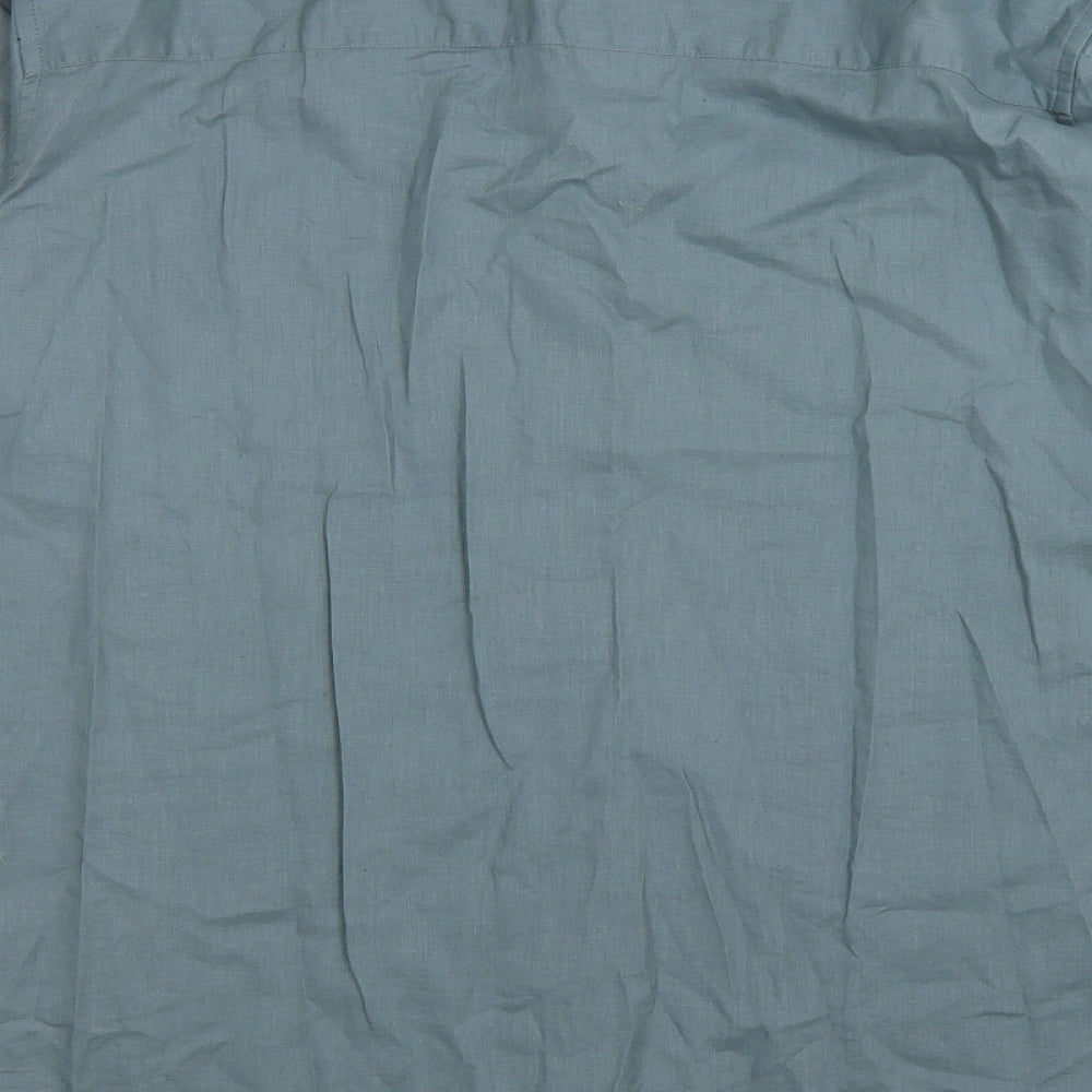 Livergy Mens Blue    Button-Up Size XL