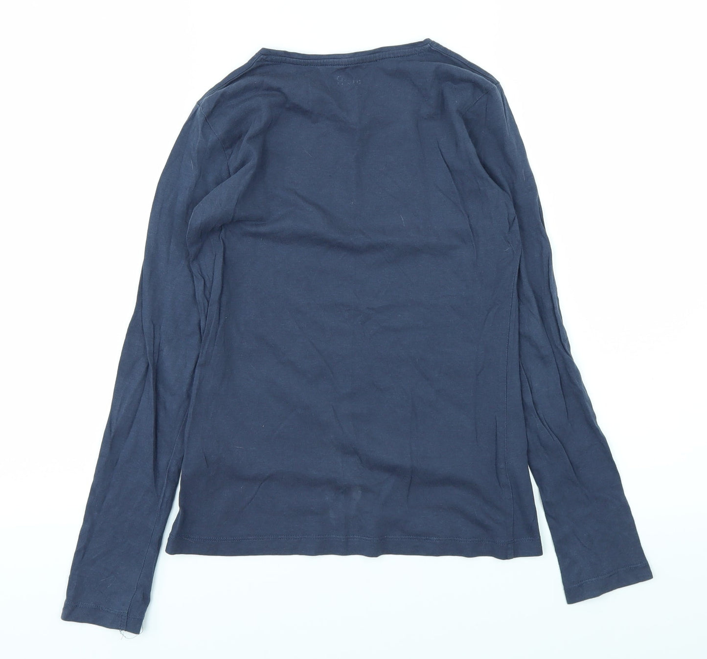 Abcd R Girls Blue   Basic T-Shirt Size 12 Years