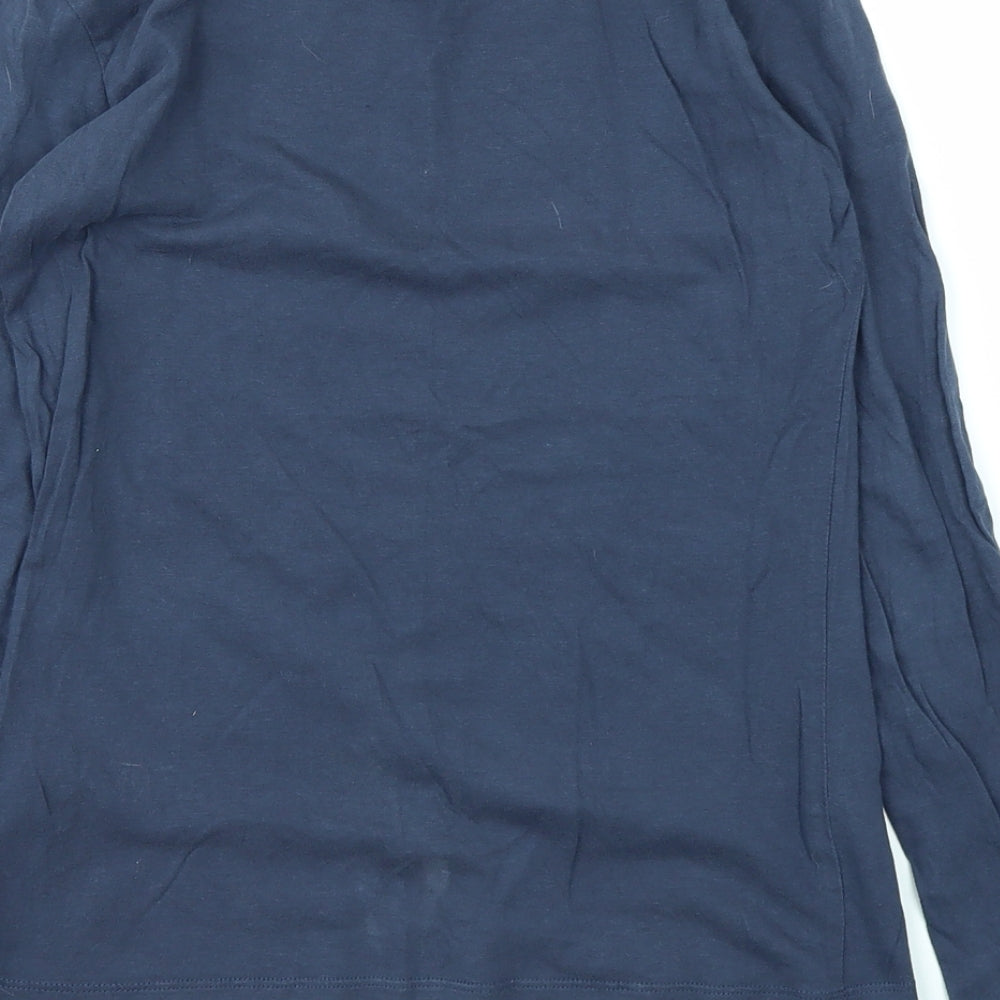 Abcd R Girls Blue   Basic T-Shirt Size 12 Years