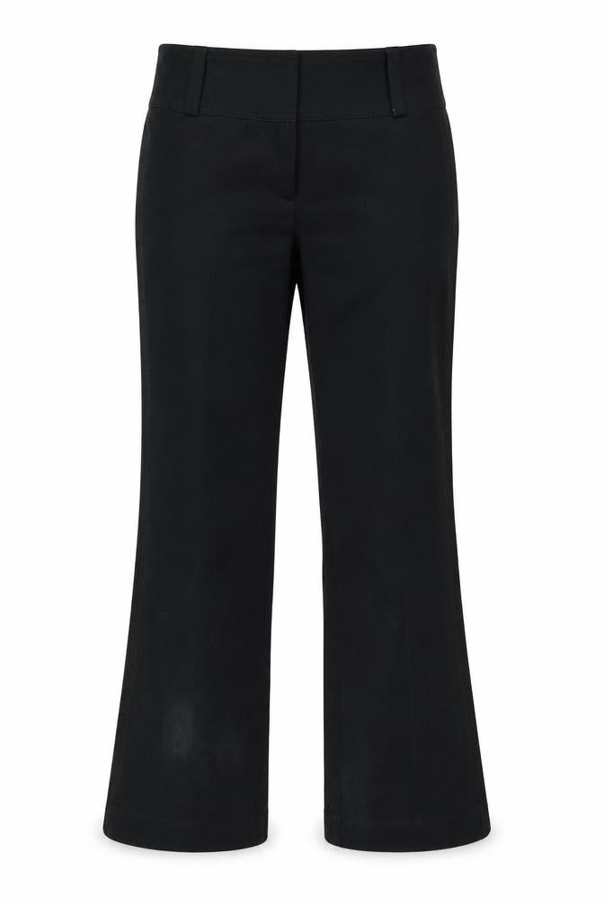 Etam Womens Black   Chino Trousers Size 8 L27 in