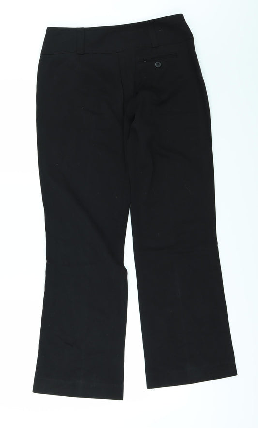 Etam Womens Black   Chino Trousers Size 8 L27 in
