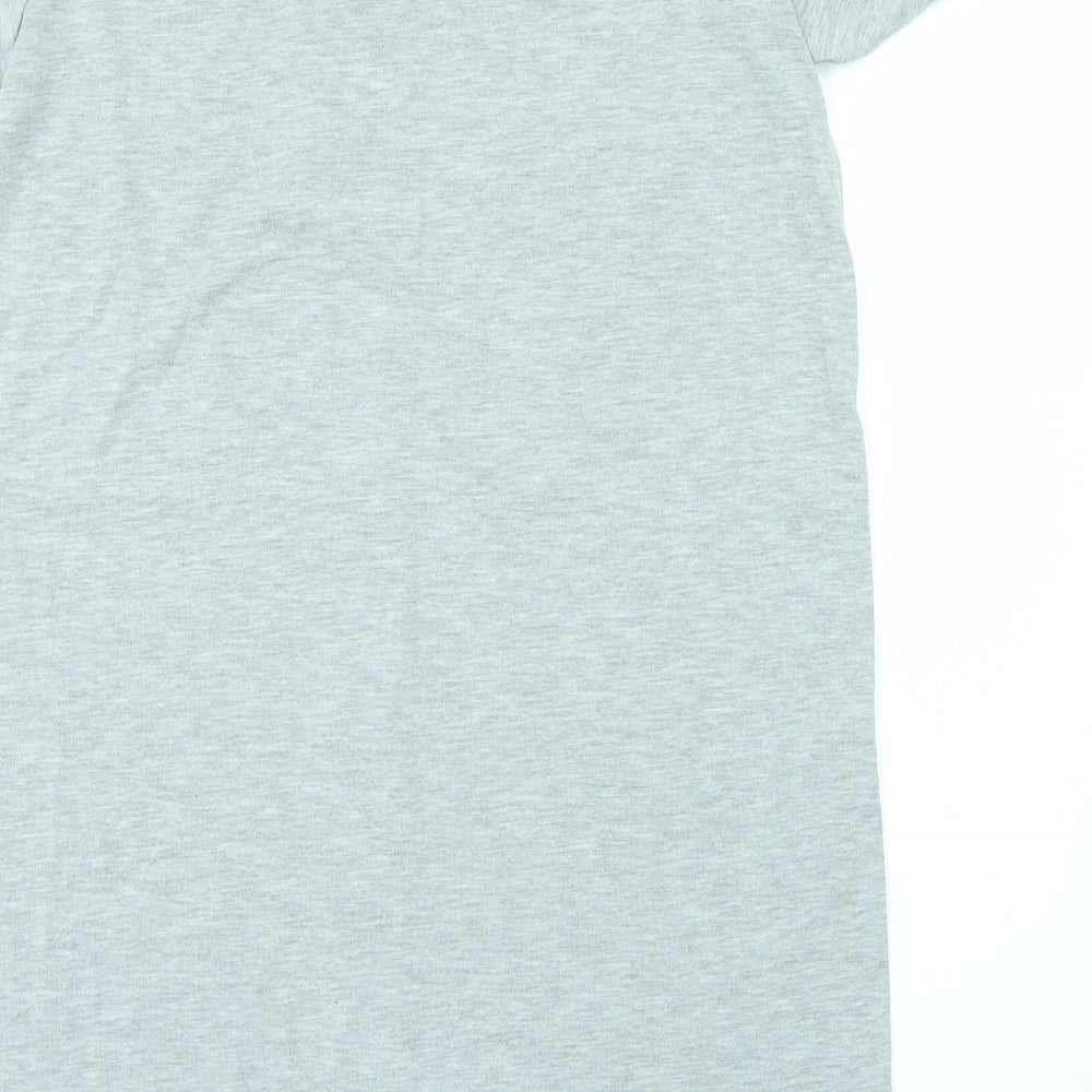 Boohoo Womens Grey   Basic T-Shirt Size 10