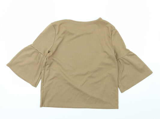 Gap Womens Brown   Basic T-Shirt Size XS