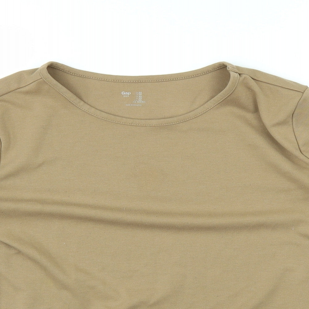 Gap Womens Brown   Basic T-Shirt Size XS
