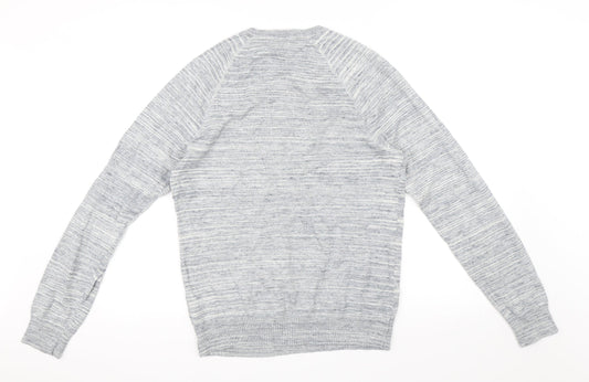 H&M Mens Blue   Pullover Jumper Size S