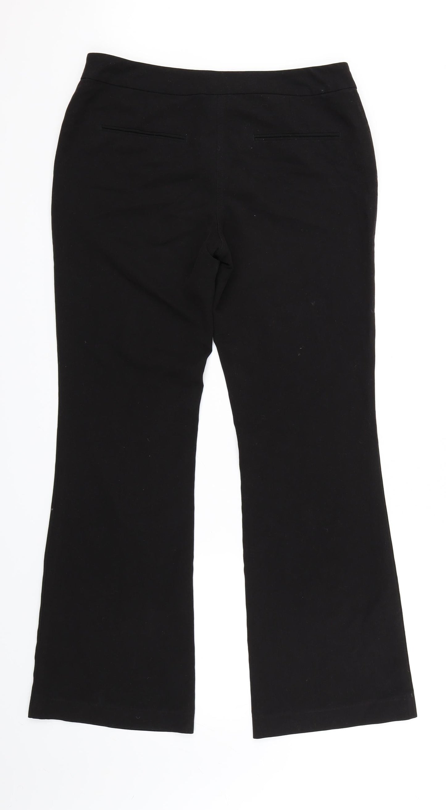 NEXT Womens Black   Trousers  Size 10 L29 in