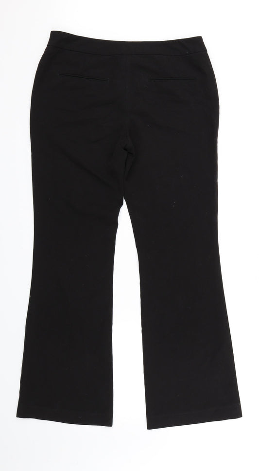 NEXT Womens Black   Trousers  Size 10 L29 in