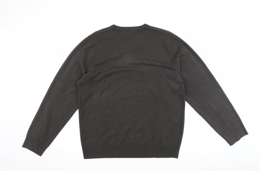 Marks and Spencer Mens Grey   Pullover Jumper Size L