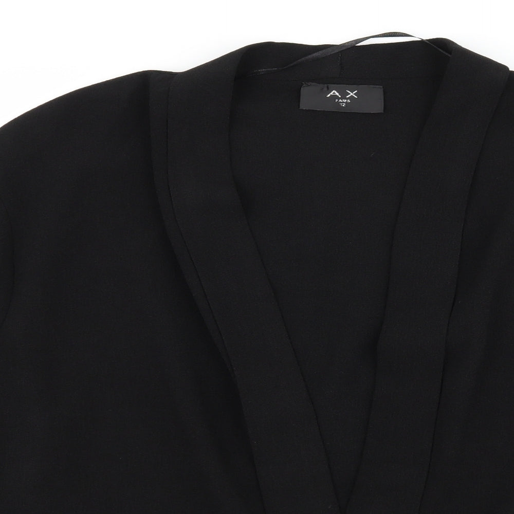 AX Paris Womens Black   Jacket  Size 12