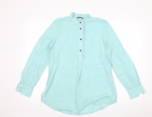 Marks and Spencer Womens Blue   Basic Blouse Size 8