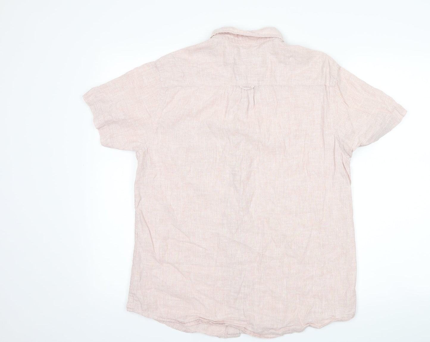 Cedar Wood State Mens Pink    Button-Up Size L