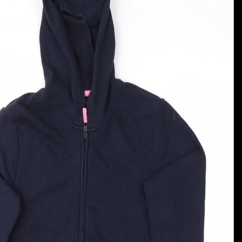 scare Girls Blue   Full Zip Hoodie Size 12-13 Years